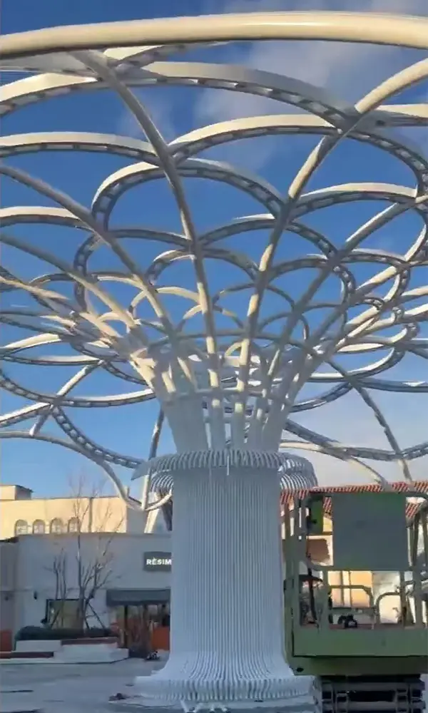 Steel Structure Architectural Pattern